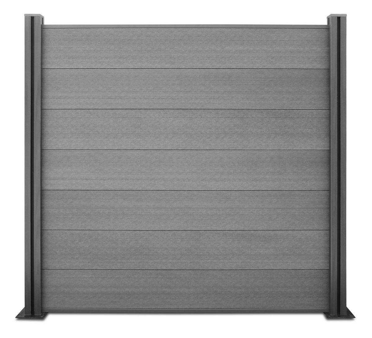 Wpc Coex Sichtschutzzaun Comfort Line Anthrazit